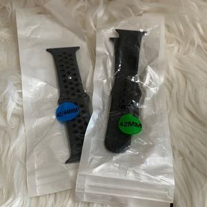 2 Apple Watch Rubber straps